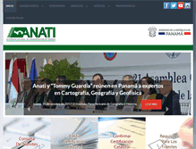 Tablet Screenshot of anati.gob.pa